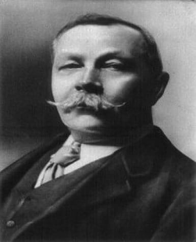 Fotografía de Arthur Conan Doyle