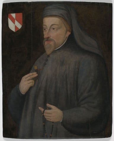 Fotografía de Geoffrey Chaucer