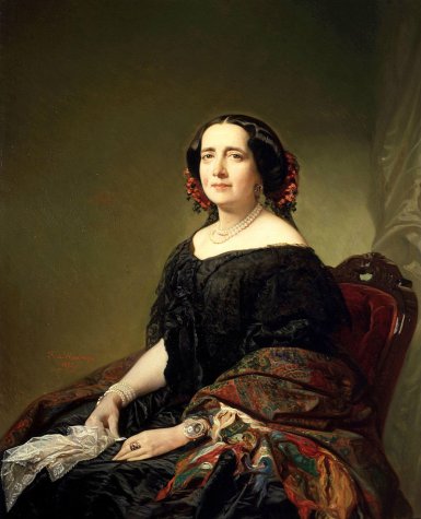 Fotografía de Gertrudis Gómez de Avellaneda