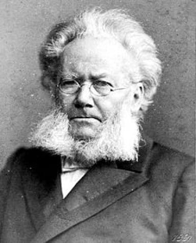 Fotografía de Henrik Ibsen