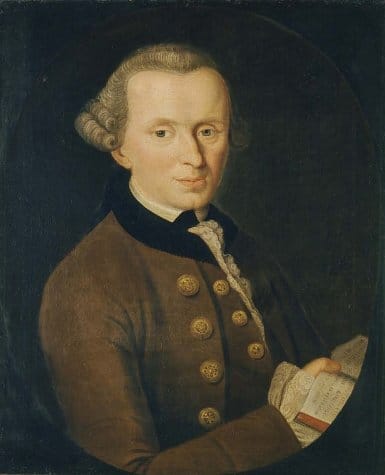 Fotografía de Immanuel Kant