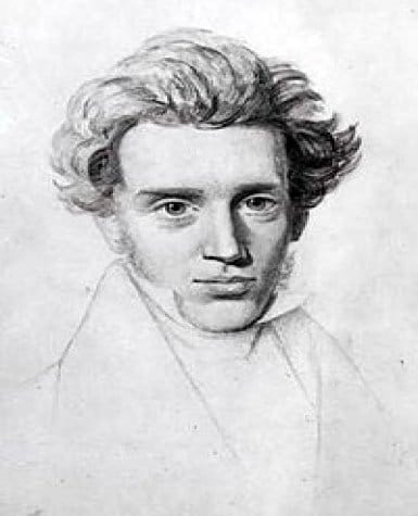 Fotografía de Søren Kierkegaard