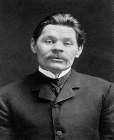 Fotografía de Máximo Gorki