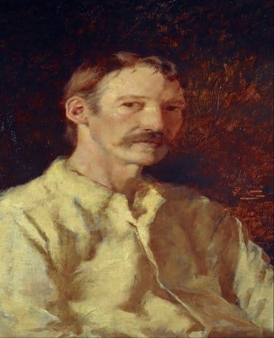 Fotografía de Robert Louis Stevenson