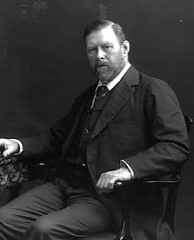 Fotografía de Bram Stoker